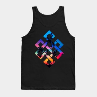 Geometric Summer Tank Top